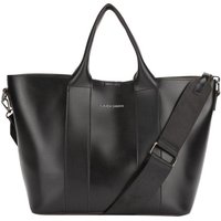 Claudia Canova Women's Twin Strap Tote Bag With Inner Pouch in Black