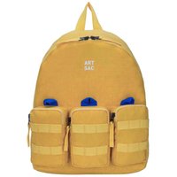 Artsac Jakson Triple M Backpack in Yellow