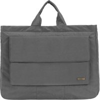 Smith and Canova Landscape Nylon Tote Bag in Dark Grey