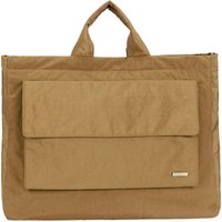 Smith and Canova Landscape Nylon Tote Bag in Tan
