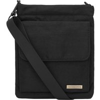 Smith and Canova Portrait Nylon Crossbody Bag in Black