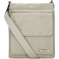 Smith and Canova Portrait Nylon Crossbody Bag in Stone