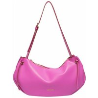 Every Other Women's Tassel Slouch Shoulder Bag in Fuchsia
