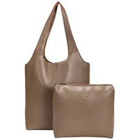 Claudia Canova Women's Halter Signature Tote Bag in Taupe