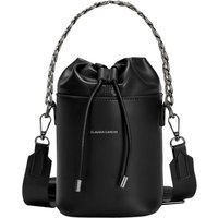 Claudia Canova Women's Harmony Drawstring Crossbody Bag in Black