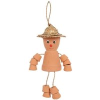 Small Terracotta Pot Man