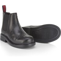 Noel Leather Brogue Chelsea Boots