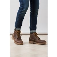 Bracken Premium Leather Lace Up Boots