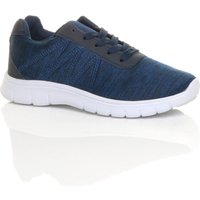 AJVANI Women's Low Heel Lace Up Memory Foam Trainers in Navy | Size: 4