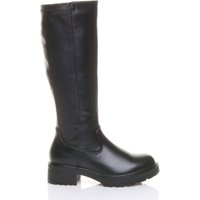 AJVANI Women's Stretchy Elastic Calf Boots