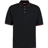 Kustom Kit Men's St. Mellion Short Sleeve Polo Shirt in Black | Size: XL