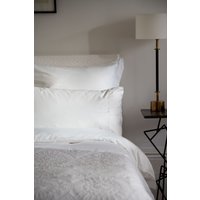 Soak&Sleep White 400TC Egyptian Cotton Fitted Sheet | Size: King Fitted