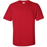 Gildan Men's Ultra Cotton Short Sleeve T-Shirt in Red | Size: 2XL