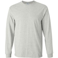 Plain Crew Neck Ultra Cotton Long Sleeve T Shirt Mid