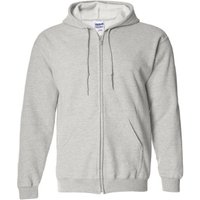 Heavy Blend Full Zip Hooded Sweatshirt Top Mid