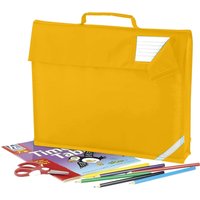 Quadra Book Bag - 5 Litres in Yellow