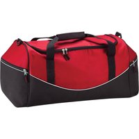 Quadra Teamwear Holdall Duffle Bag (55 Litres) in Dark Red