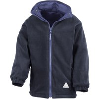 Reversible Storm Stuff Anti Pilling Fleece Waterproof Jacket Mid