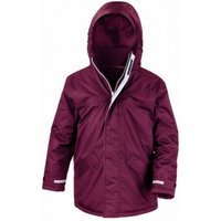 Result Core Winter Parka Waterproof Windproof Jacket in Burgundy | Size: 3-4 Years