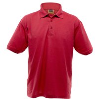 UCC 50 50 Heavyweight Plain Pique Short Sleeve Polo Shirt