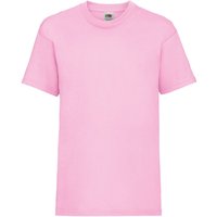 Fruit of the Loom Valueweight T-Shirt in Light Pink | Size: 12-13 Years