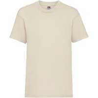 Fruit of the Loom Valueweight T-Shirt in Natural | Size: 3-4 Years