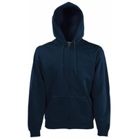 Zip Through Hooded Sweatshirt Hoodie Mid