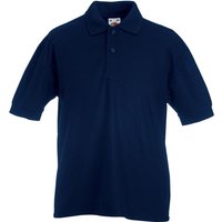 Pique Short Sleeved Polo Shirt Mid