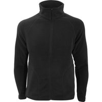 Result Men's Core Micron Anti Pill Fleece Jacket in Black | Size: 3XL