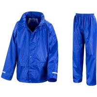 Result Core Rain Suit Jacket & Trousers Set in Royal | Size: 3-4 Years