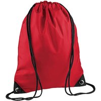 Bagbase Men's Premium Gymsac Water Resistant Bag (11 Litres) in Red