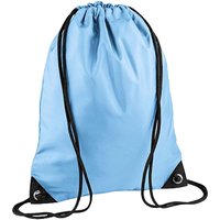Bagbase Men's Premium Gymsac Water Resistant Bag (11 Litres) in Mid Blue