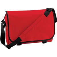 Bagbase Men's Adjustable Messenger Bag (11 Litres) in Red