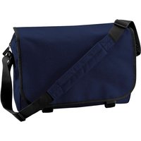 Bagbase Men's Adjustable Messenger Bag (11 Litres) in Navy