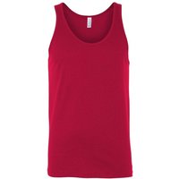 Bella + Canvas Women's Canvas Jersey Sleeveless Tank Top in Red | Size: XL