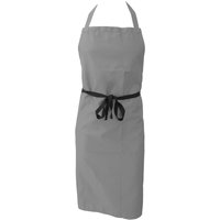 Dennys Bib Workwear Apron in Dark Grey