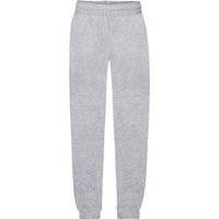 Fruit of the Loom Jog Pants Jogging Bottoms in Grey | Size: 9-10 Years