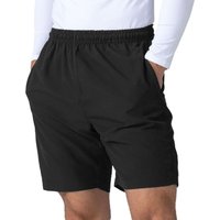 Finden & Hales Women's Microfibre Sports Shorts in Black | Size: Small