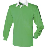 Long Sleeve Classic Rugby Polo Shirt Bright