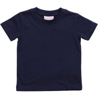 Larkwood Crew Neck T-Shirt in Navy | Size: 12-18 m