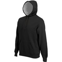 Heavy Contrast Hooded Sweatshirt Hoodie
