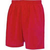 Just Cool Men's Sports Shorts in Red | Size: Medium