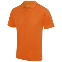 Just Cool Plain Sports Polo Shirt Pale