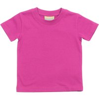 Larkwood Crew Neck T-Shirt in Fuchsia | Size: 12-18 m