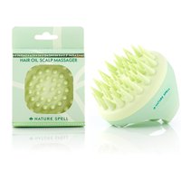 Nature Spell Hair Oil Scalp Boosting Massager in Green