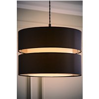 Sophia Tier Large 35cm Drum Easy Fit Ceiling Light Lamp Shade & Bulb inches