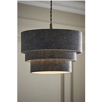 Aztec Felt Three Tier Easy Fit Ceiling Pendant Lamp Shade Bulb
