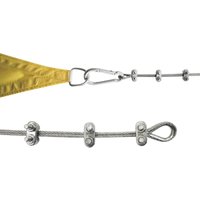 Stainless Steel Cable Pack Sail Shades 2.5m