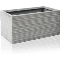 Primrose Terracotta Fibrecotta Berniss Trough Planter 60cm in Grey