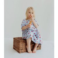 + Strawberry Print Dress